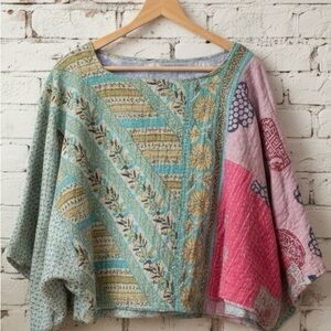 Bohemian Multicolor Kantha Top